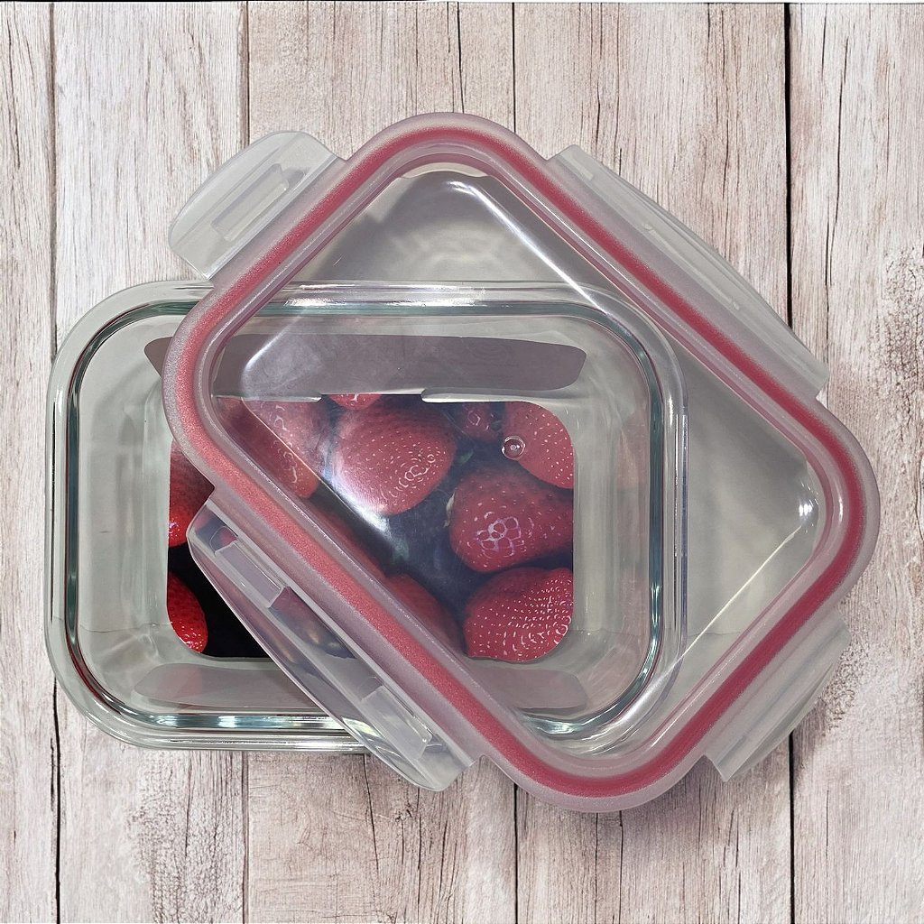 Pote Hermético de Vidro 640ml - Imagem 3