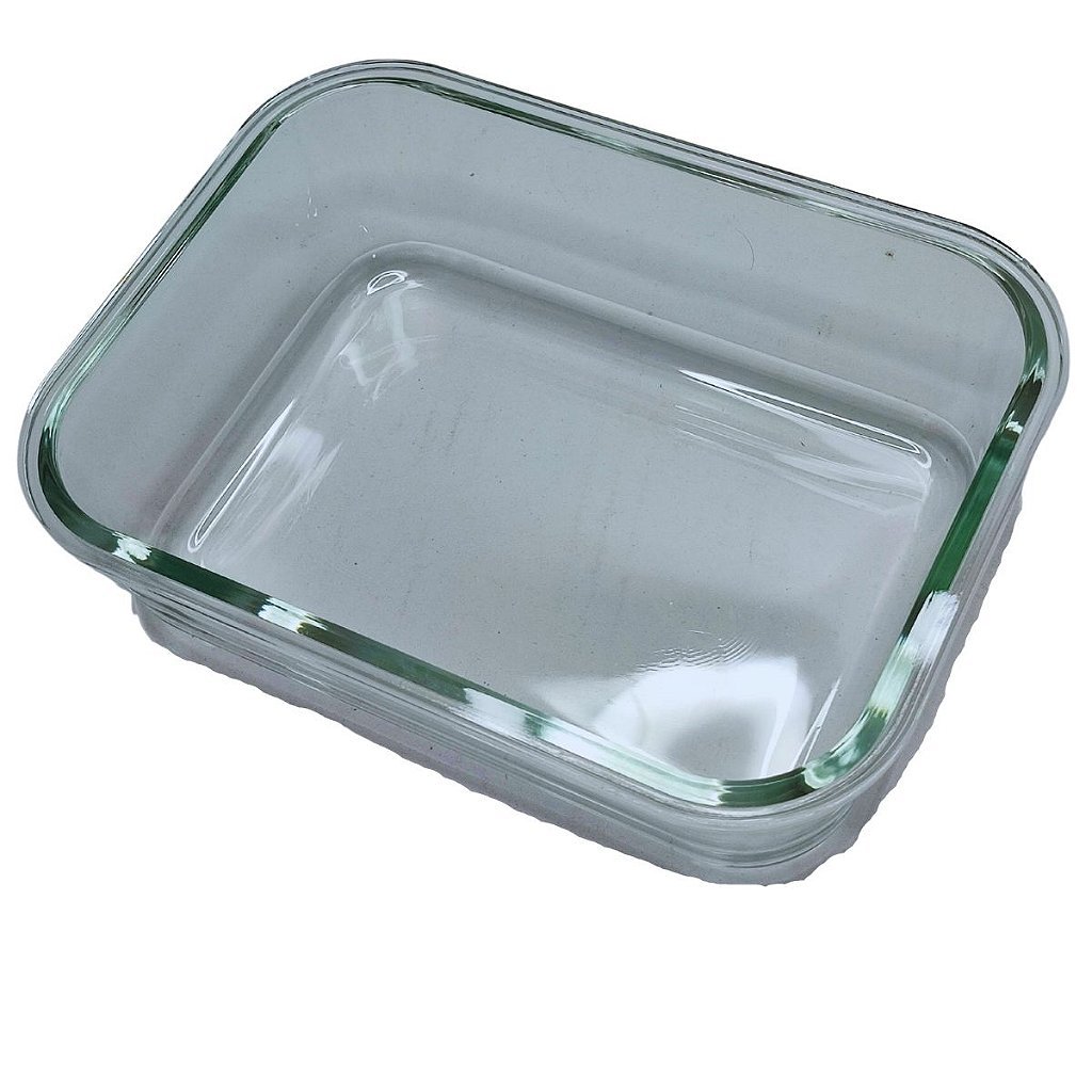 Pote De Vidro Hermético Grande Marmita Tampa Silicone 1500ml - Imagem 2